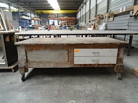 Werktafel op wielen - afbeelding 1 van  3