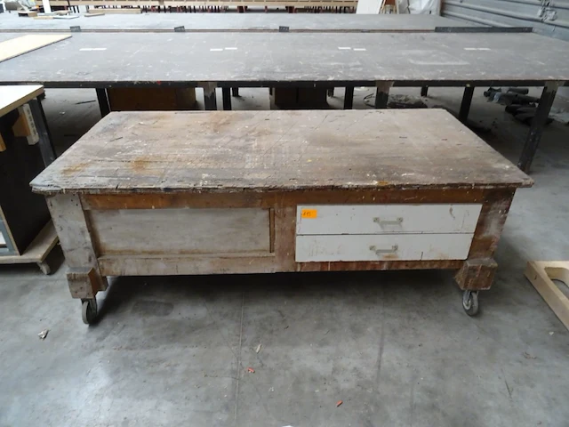 Werktafel op wielen - afbeelding 2 van  3