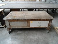 Werktafel op wielen - afbeelding 2 van  3