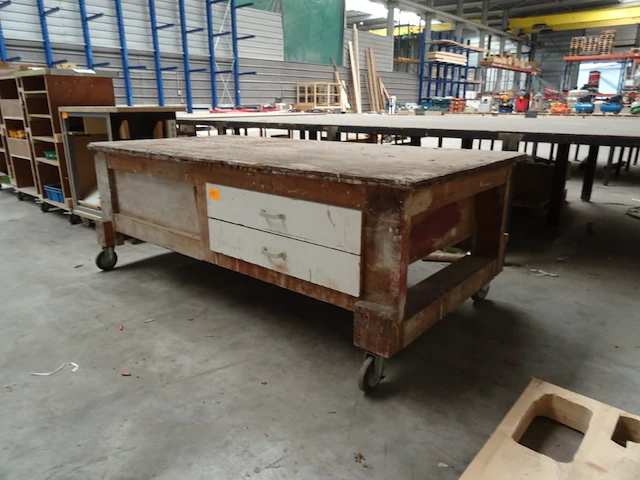 Werktafel op wielen - afbeelding 3 van  3
