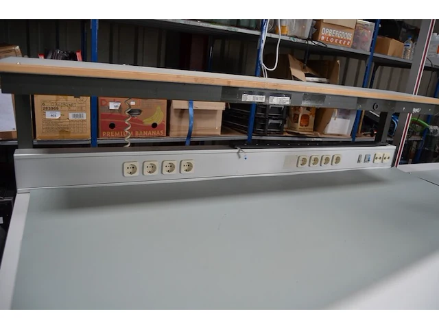 Werktafel techniform 180x95 cm, bureelstoel (174,235) - afbeelding 5 van  8