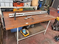 Werktafel + veerpootbrug - afbeelding 1 van  5