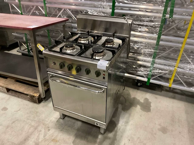 Wery gasgestookte fornuis - afbeelding 1 van  6