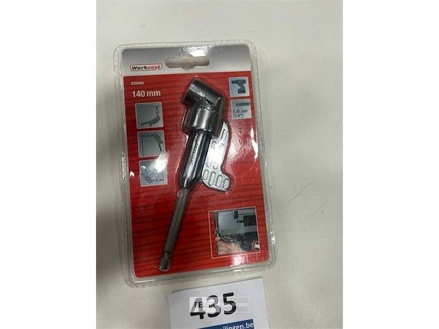 Werzeyt co-p haakse verlenging bithouder 140mm x 105° - afbeelding 3 van  3