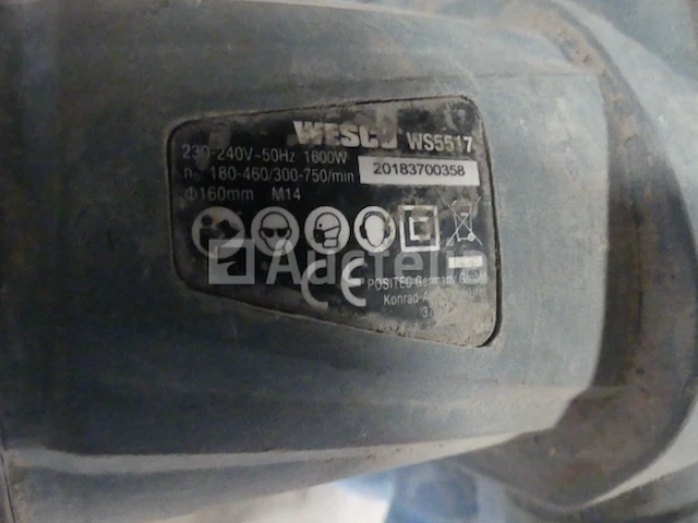 Wesco ws5517 draagbare mixer - afbeelding 6 van  6