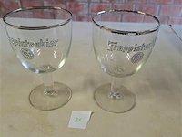 Westmalle trappistenbier glazen - afbeelding 1 van  5