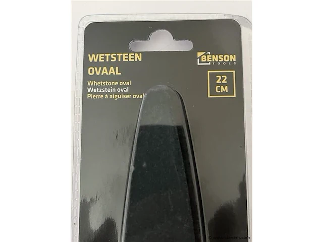 Wetsteen slijpsteen ovaal 22 cm - afbeelding 2 van  2