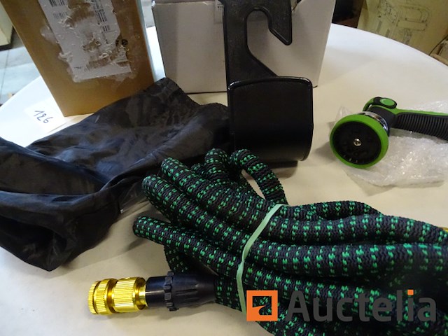 Weue uitschuifbare tuinslang met pistool - afbeelding 1 van  7