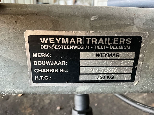 Weymar trailers aanhangwagen - afbeelding 4 van  13