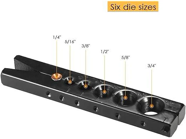 Weytoll 1/4" - 3/4" 45° flare-apparaat - afbeelding 2 van  3