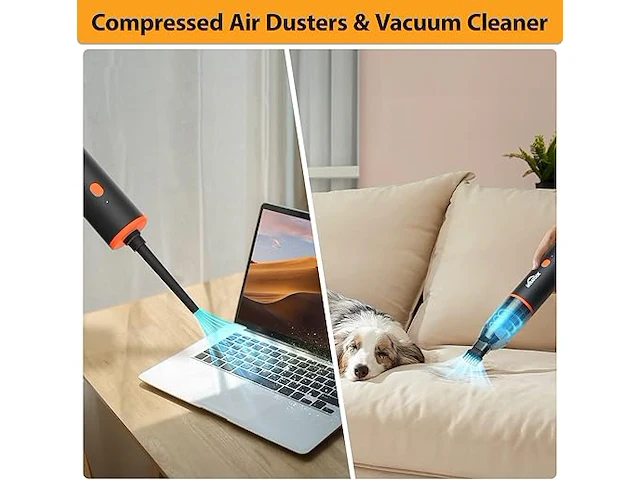 Whatook mini-stofzuiger/persluchtspray - afbeelding 5 van  6