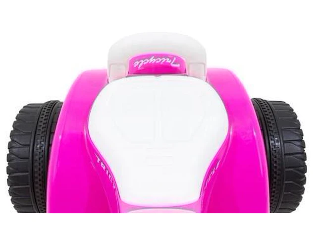 Wheely politiemotor voor kinderen 6v - roze - afbeelding 3 van  3