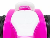 Wheely politiemotor voor kinderen 6v - roze - afbeelding 3 van  3