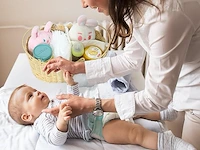 Whemyreat handgemaakt rotan wikkelmand met 3 vakken - afbeelding 2 van  3