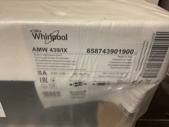 Whirlpool amw 439/ix magnetron - afbeelding 3 van  4