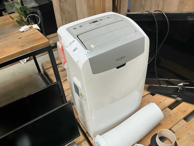 Whirlpool eco silent pacw212co mobiele airco - afbeelding 1 van  5