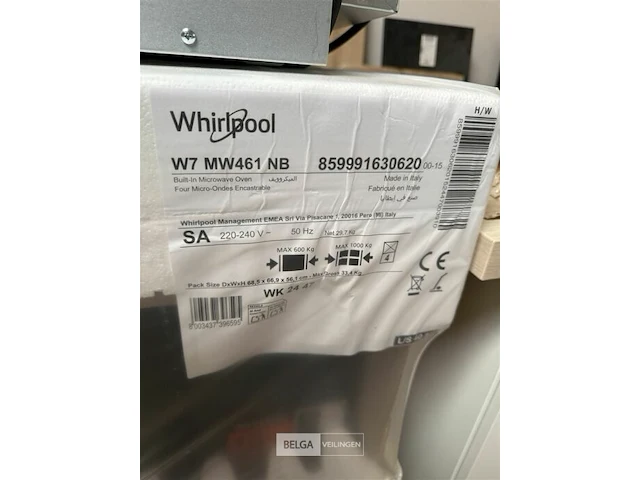 Whirlpool microgolf - afbeelding 1 van  1