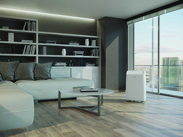 Whirlpool pacf212co w draagbare airconditioner 61 db wit - afbeelding 8 van  9