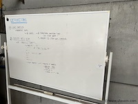 Whiteboard, 1 wiel ontbreekt - afbeelding 2 van  3