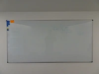 Whiteboard + flipchart - afbeelding 1 van  2