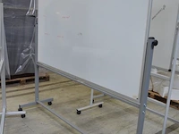 Whiteboard kantelbaar op wielen - afbeelding 1 van  1