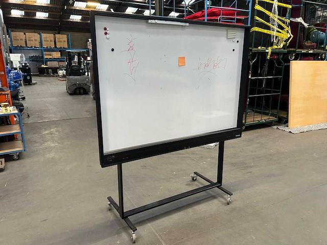 Whiteboard met projectiescherm - whiteboard and flipover - afbeelding 1 van  7