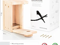 Whitehorse cederhouten vogelhuisje - afbeelding 3 van  5