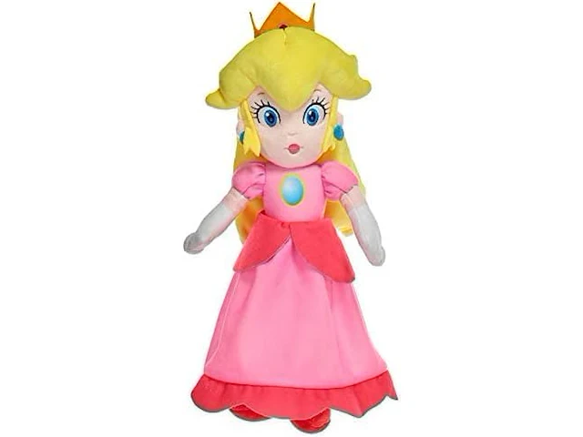 Whitehouse leisure super mario bros - prinses peach pluche 35 cm - afbeelding 1 van  2