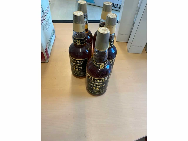 Whyte & mackays whiskey (5x) - afbeelding 1 van  2
