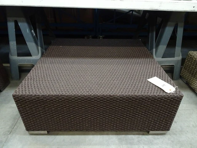 Wicker salontafel loyd loom 90 x 90 x h35cm - afbeelding 2 van  2