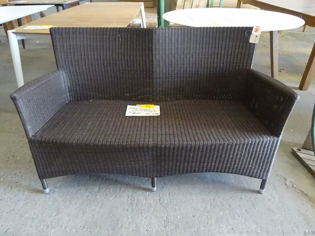 Wicker zitbank manutti - afbeelding 1 van  3