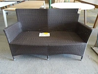 Wicker zitbank manutti - afbeelding 1 van  3