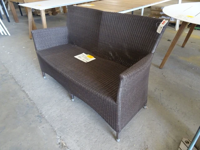 Wicker zitbank manutti - afbeelding 2 van  3