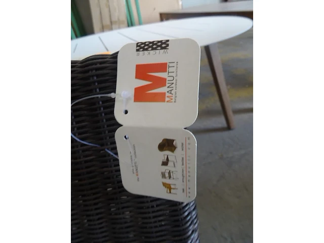 Wicker zitbank manutti - afbeelding 3 van  3