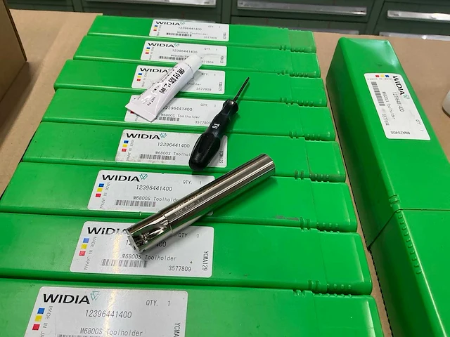 Widia en kennametal wisselplaatfrees (4x) - afbeelding 4 van  5