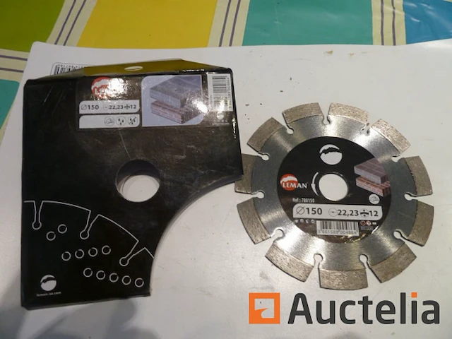 Widia merk schijf : diameter 150 pierre - afbeelding 3 van  4
