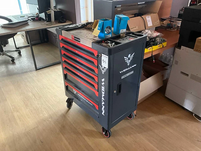 Widmann max edition gereedschapswagen met inhoud - afbeelding 2 van  11