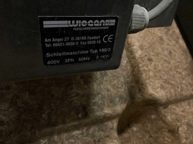 Wiegand 180-2 slijpmachine - afbeelding 4 van  4