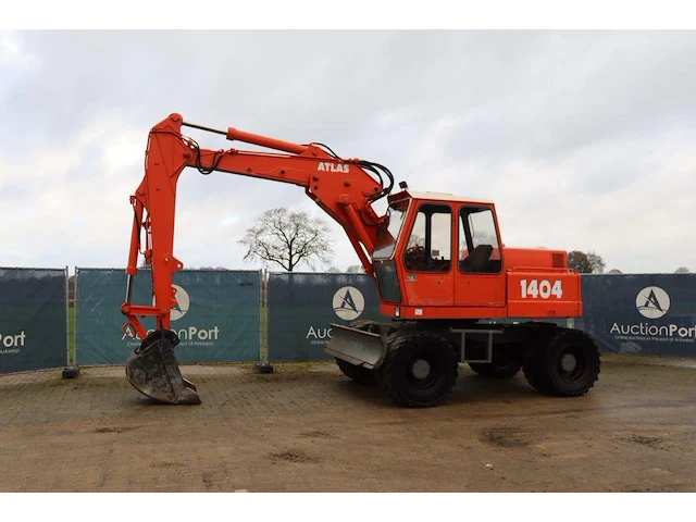 Wielgraafmachine atlas 1404 diesel 1989 - afbeelding 1 van  1