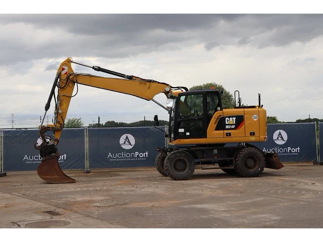 Wielgraafmachine caterpillar m314f diesel 2016 - afbeelding 1 van  1