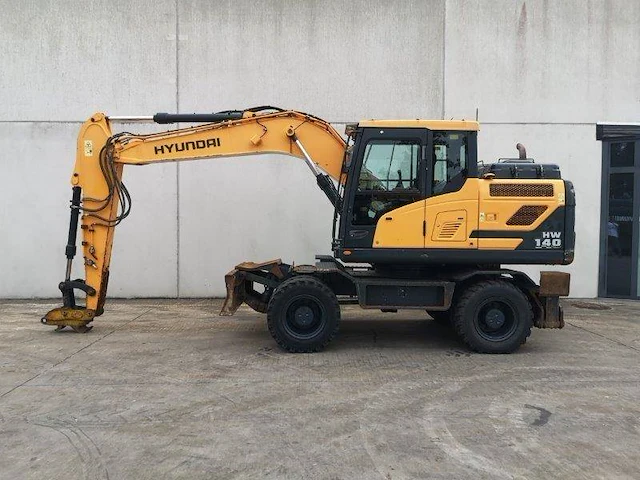 Wielgraafmachine hyundai hw140 diesel 2017 - afbeelding 1 van  1