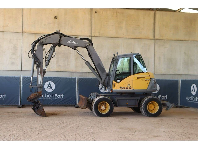 Wielgraafmachine mecalac 714 mw diesel 87kw 2004 - afbeelding 1 van  1