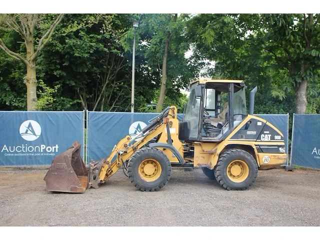 Wiellader caterpillar 908 diesel 2001 - afbeelding 1 van  1