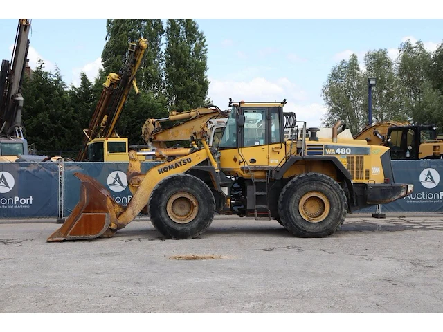 Wiellader komatsu wa480-6 diesel 2012 - afbeelding 1 van  1