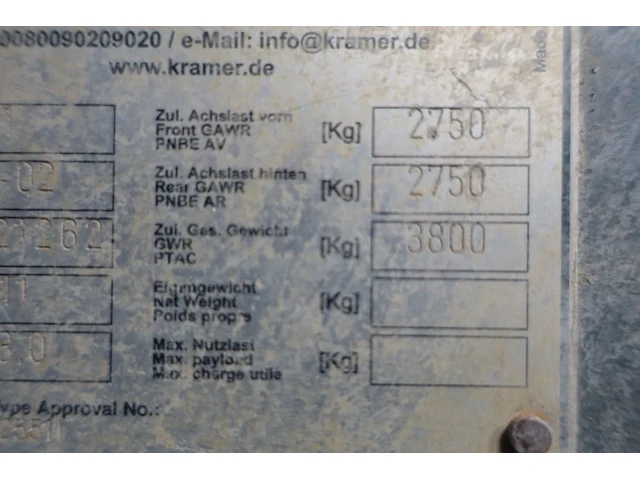 Wiellader kramer allrad 341 - afbeelding 3 van  13