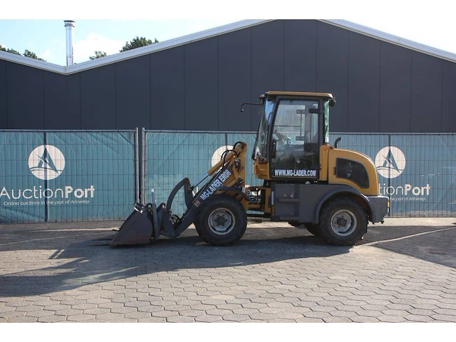 Wiellader mg-lader er08 diesel 18.4kw 2019 - afbeelding 1 van  1