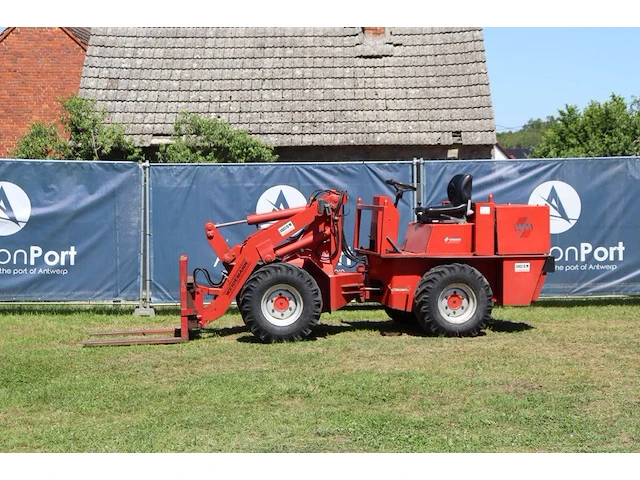 Wiellader weidemann 3002 d/m diesel 1990 - afbeelding 1 van  1