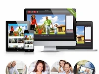 Wifi cctv camera beveiligingset draadloos met 4 cameras (nachtzicht) - afbeelding 4 van  4