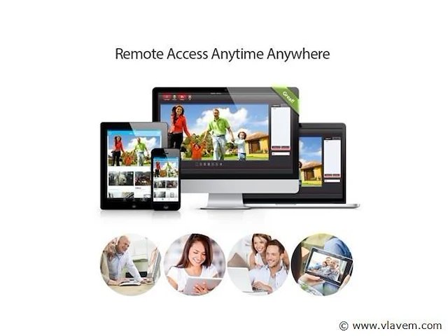 Wifi4 camera bewakingset set - afbeelding 6 van  6