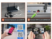 Wifi8 camera bewakingset set - afbeelding 4 van  6